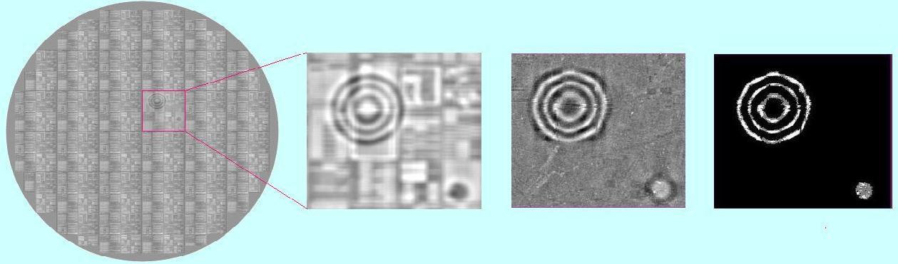 半導体パタンウエハへの適用例